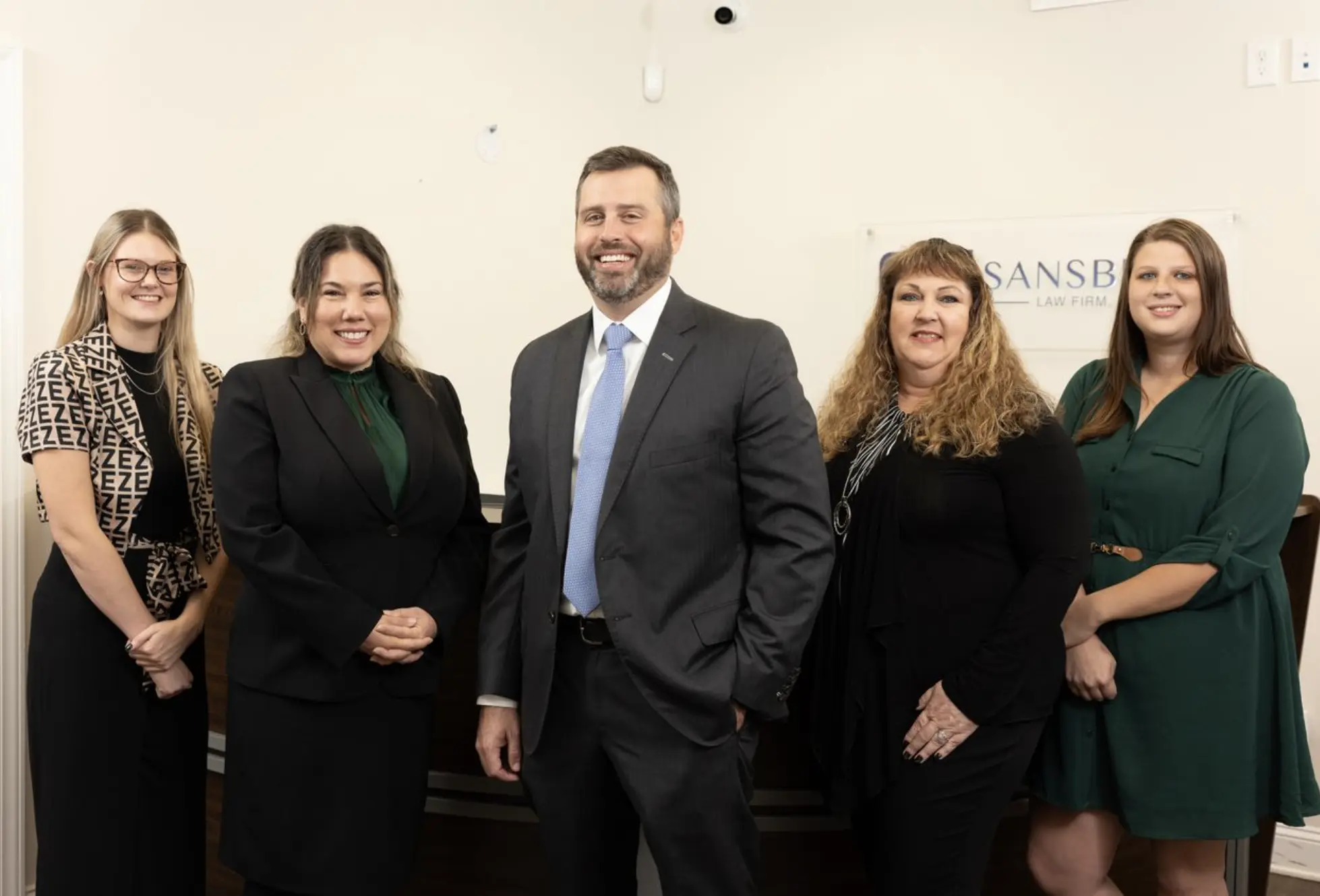 A group of five people representing Personal Injury Lawyer in Dillon SC